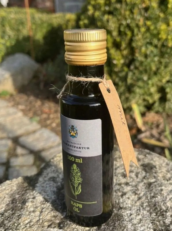 Mit Zitronenschalen verfeinertes Rapsöl 100ml